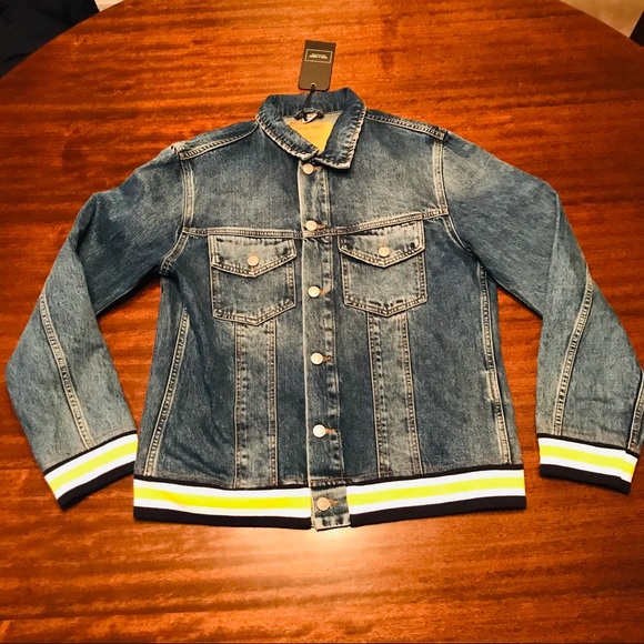 Brand NWT Jack & Jones Denim Jacket - Size XL - Picture 1 of 4